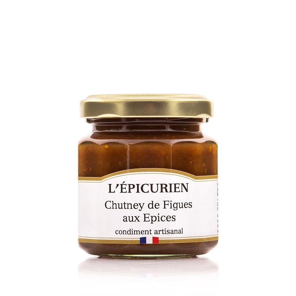 Chutney de Figues aux Epices condiment L'Épicurien 