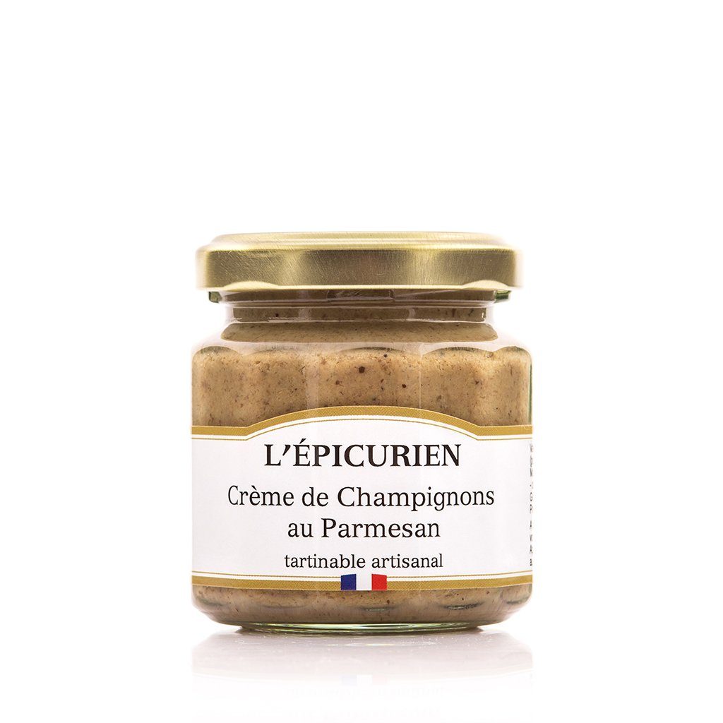 Crème de Champignons au Parmesan tartinable L'Épicurien 