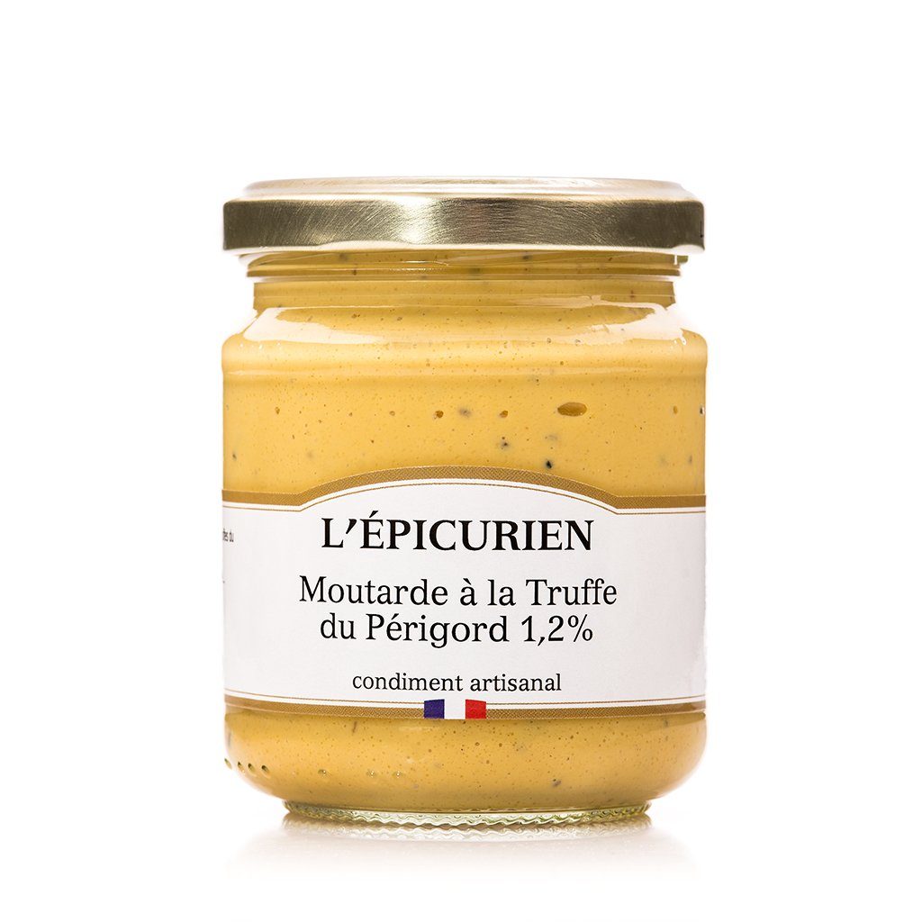 Moutarde à la Truffe du Périgord condiment L'Épicurien 