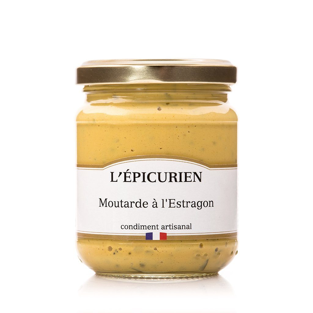 Moutarde à l'Estragon condiment L'Épicurien 