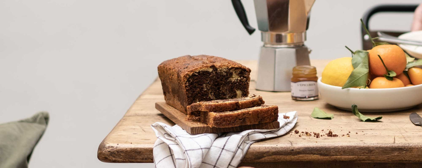 Marbré à la pâte à tartiner