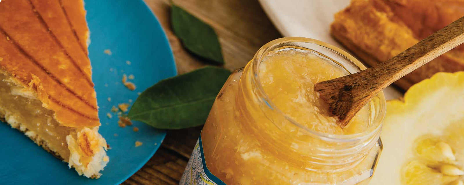 Galette des rois à la confiture d'agrumes de Corse