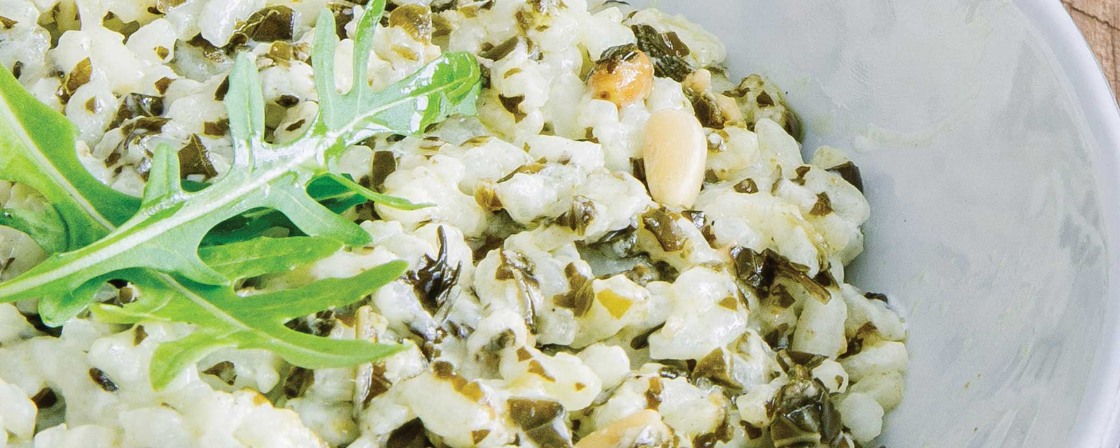 Risotto au Pesto Artisanal Basilic Pignons Parmesan