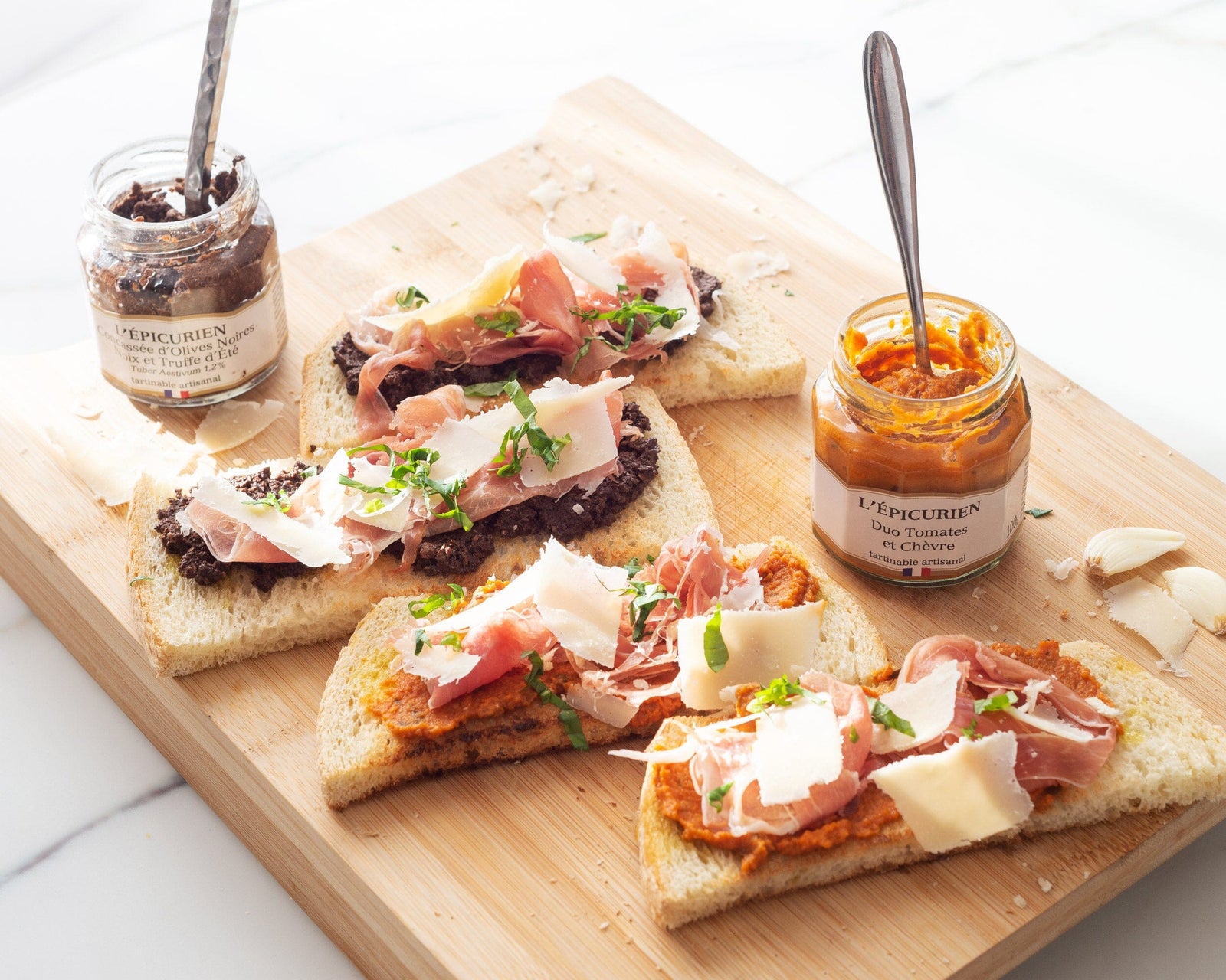 Bruschetta gourmande