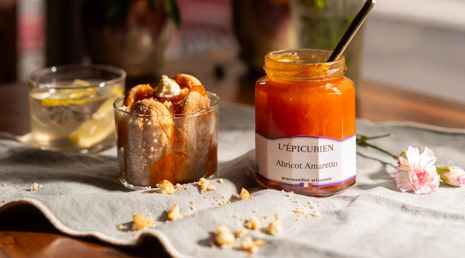 Tiramisu à la gourmandise d’Abricot Amaretto