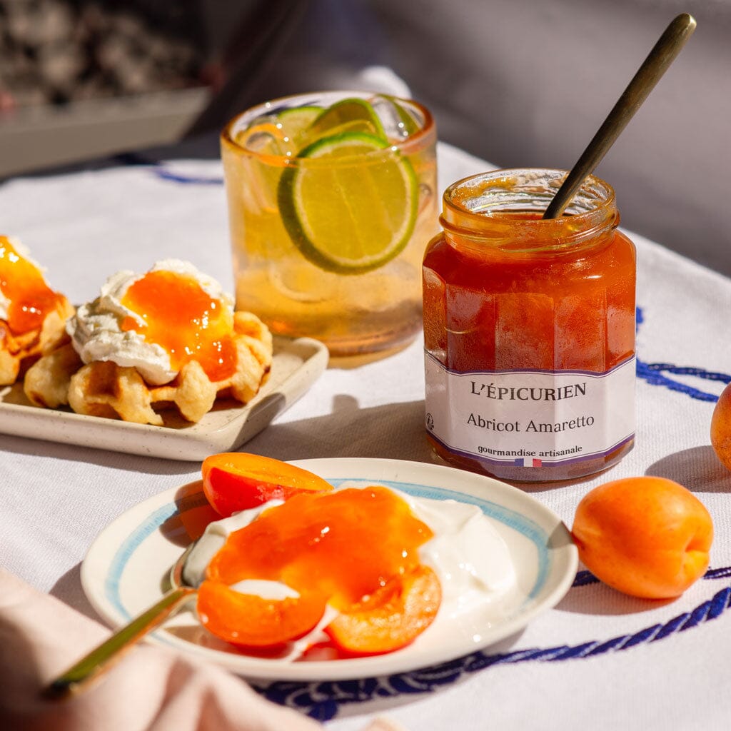 Abricot Amaretto confiture L'Épicurien 