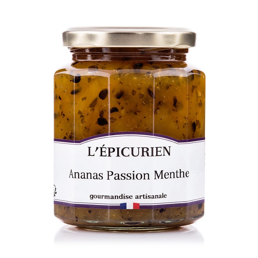 Ananas Passion Menthe confiture collection L'Épicurien 