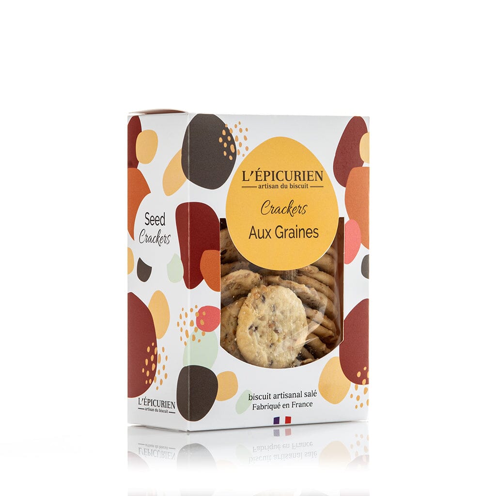 Biscuit Apéritif Crackers aux graines Biscuit L'ÉPICURIEN 