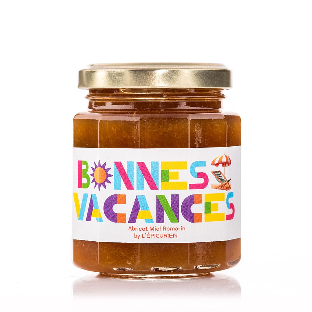 BONNES VACANCES (Abricot, Miel, Romarin) cadeau L'Épicurien 