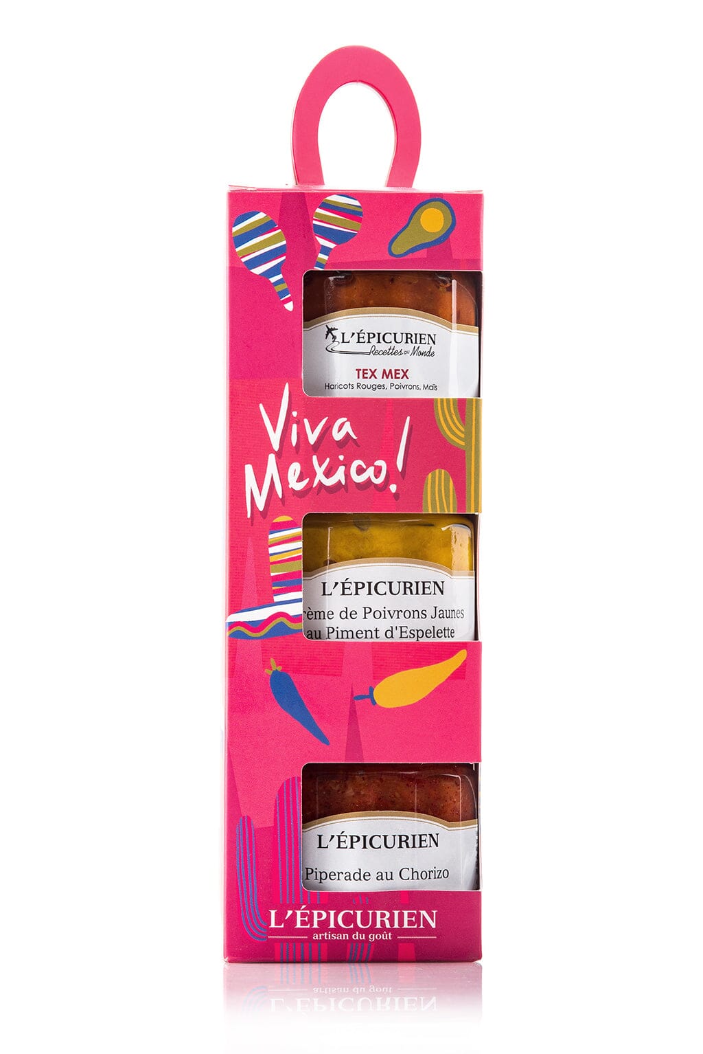 Coffret Viva Mexico cadeau L'Épicurien 