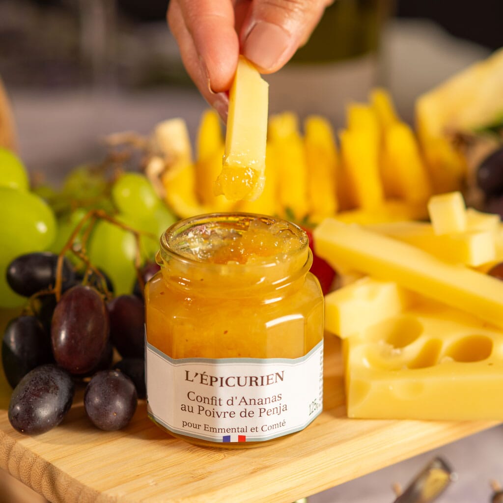Confit d'Ananas au Poivre de Penja fromagère L'Épicurien 