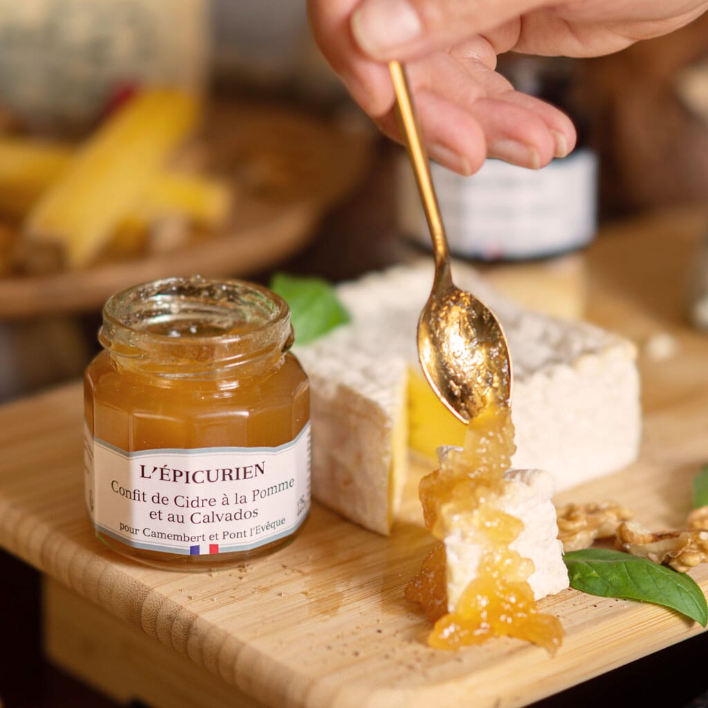 Confit de Cidre à la Pomme et au Calvados fromagère L'Épicurien 