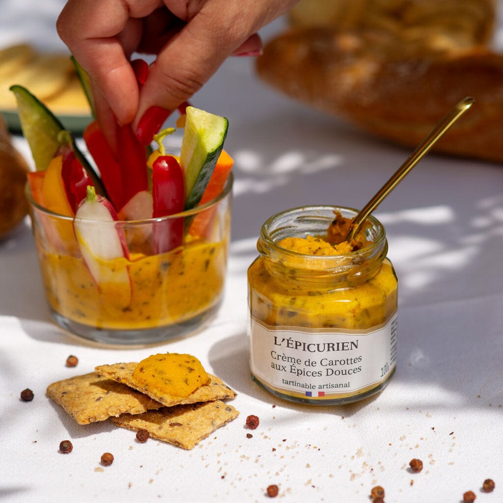 Crème de Carottes aux Epices Douces tartinable L'Épicurien 