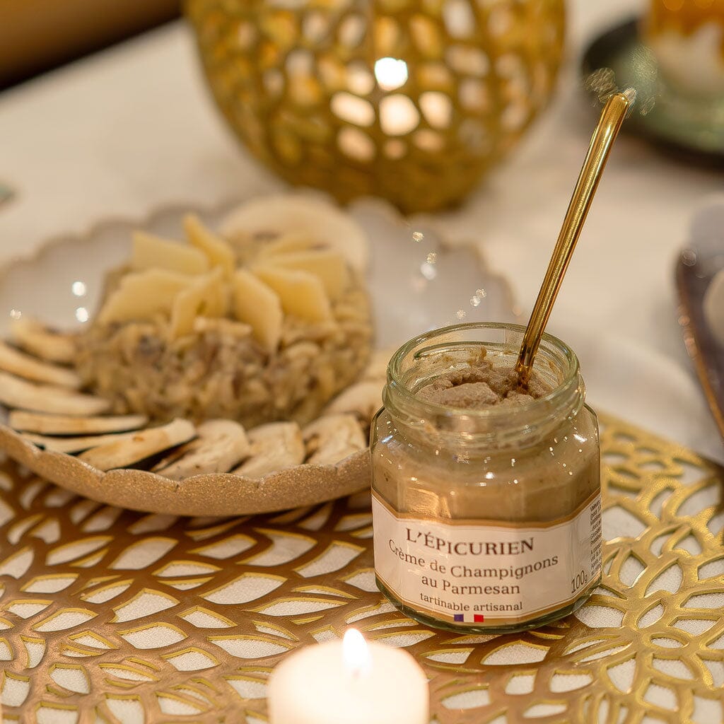 Crème de Champignons au Parmesan tartinable L'Épicurien 