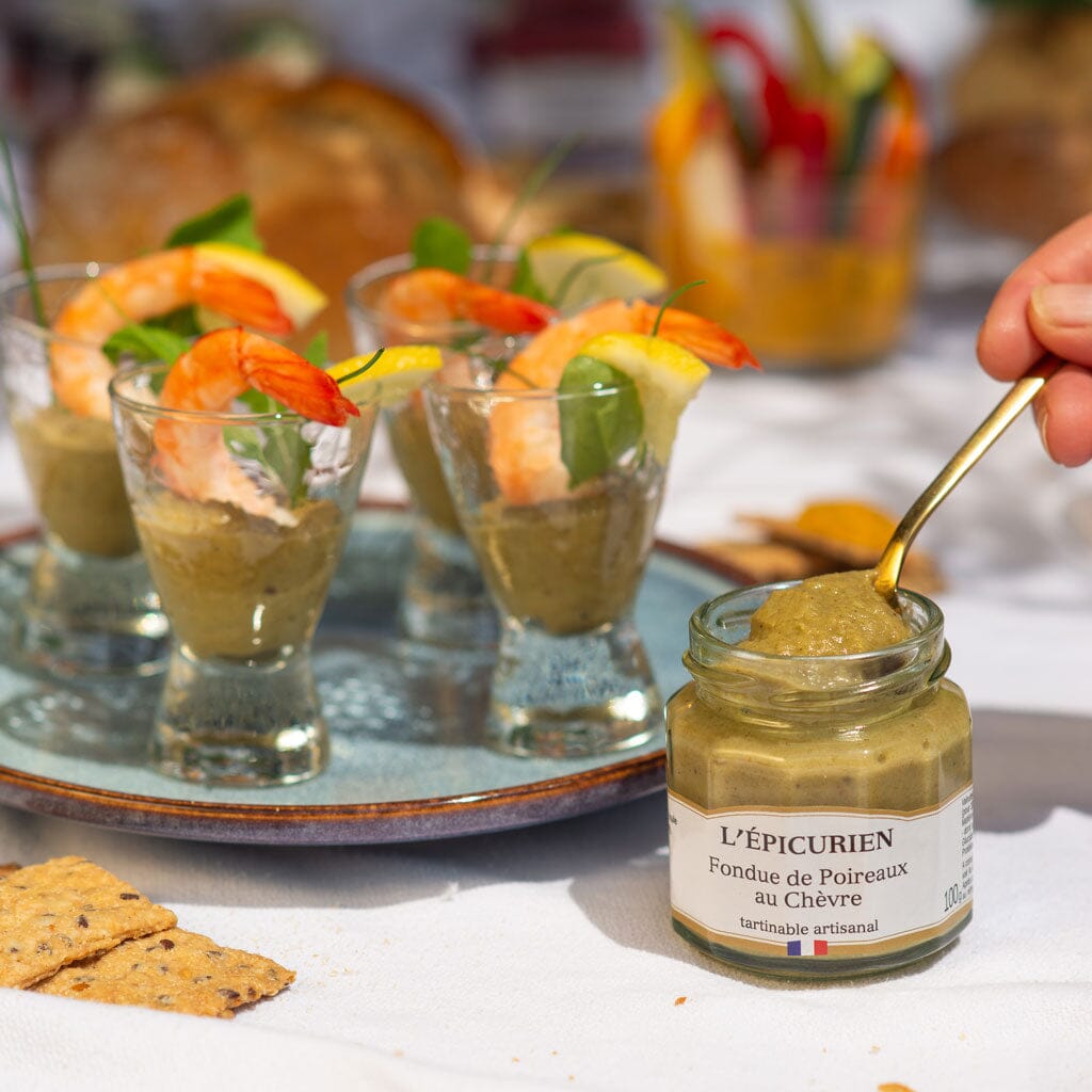 Fondue de Poireaux au Chèvre tartinable L'Épicurien 