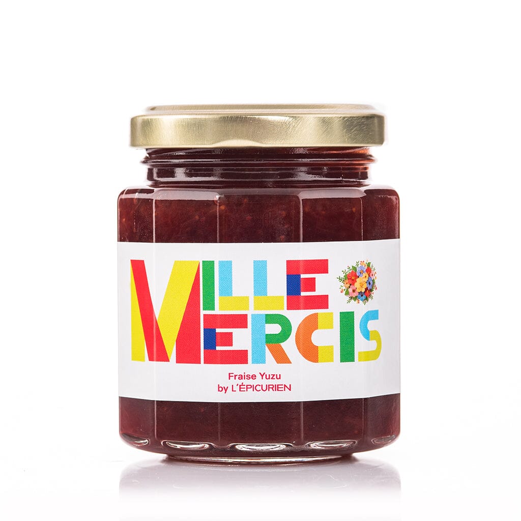Mille Mercis (Fraise, Yuzu) cadeau L'Épicurien 