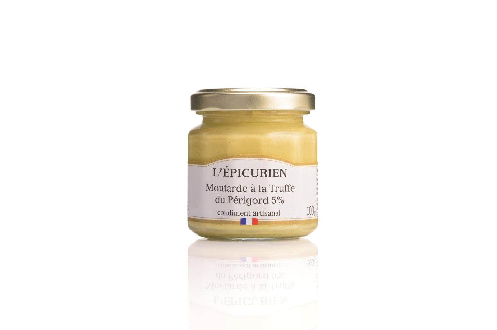 Moutarde à la Truffe du Périgord 5% condiment L'Épicurien 