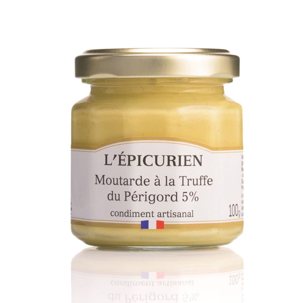 Moutarde à la Truffe du Périgord 5% condiment L'Épicurien 
