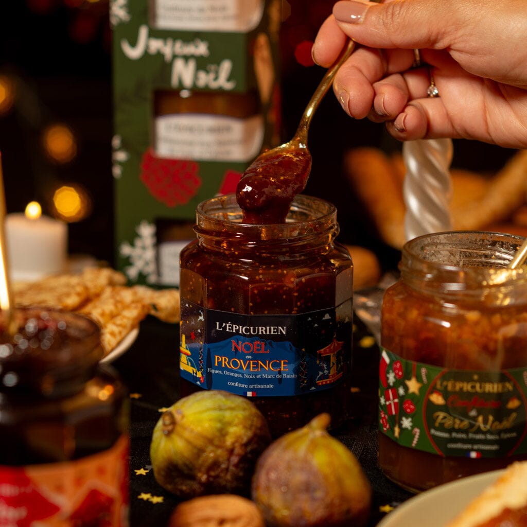 Noël en Provence confiture L&#39;Épicurien 