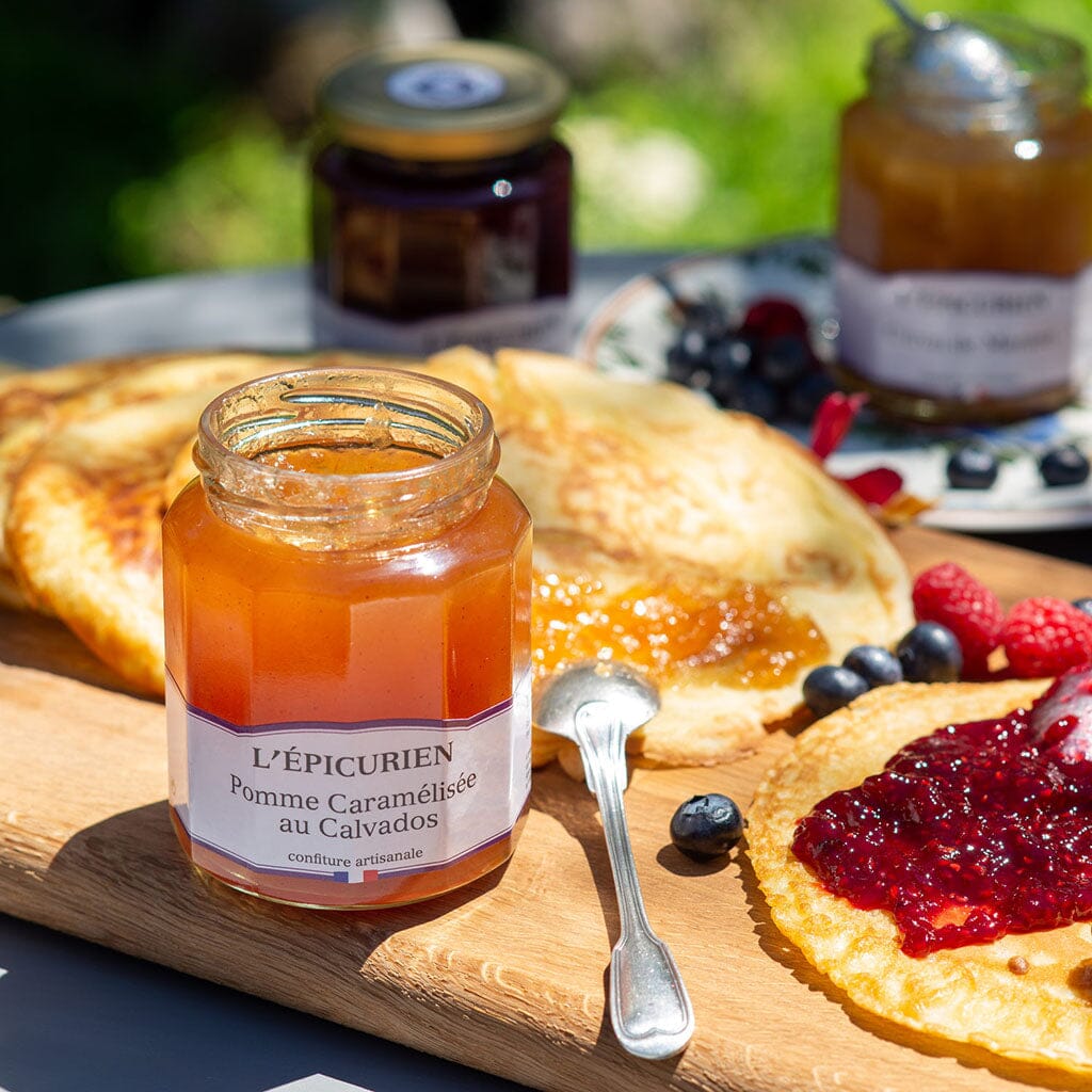 Pomme Caramélisée au Calvados confiture L&#39;Épicurien 