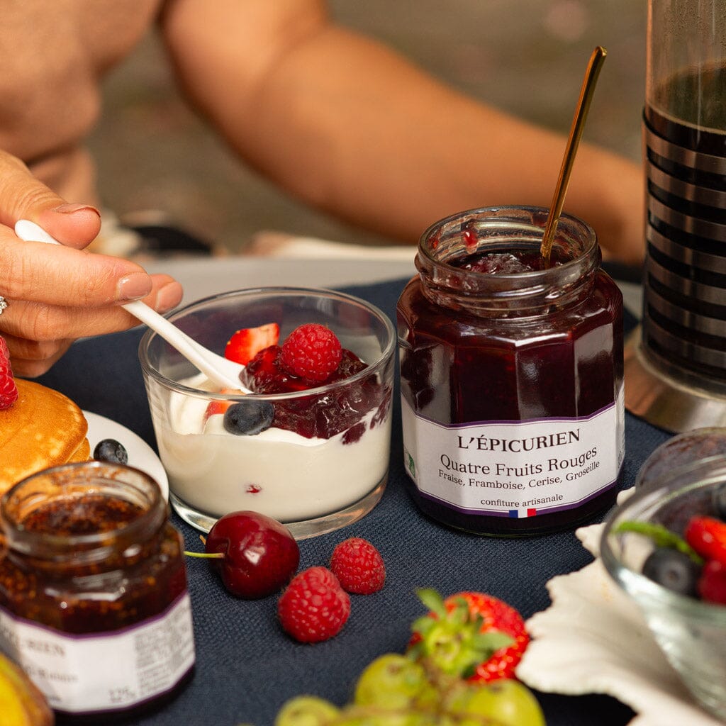 Quatre Fruits Rouges confiture L&#39;Épicurien 
