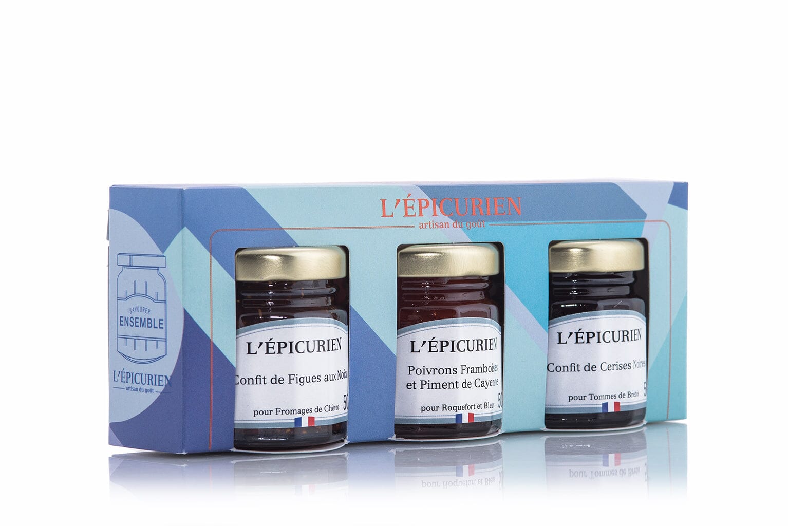 Réglette Papilles et fromages cadeau L'Épicurien 