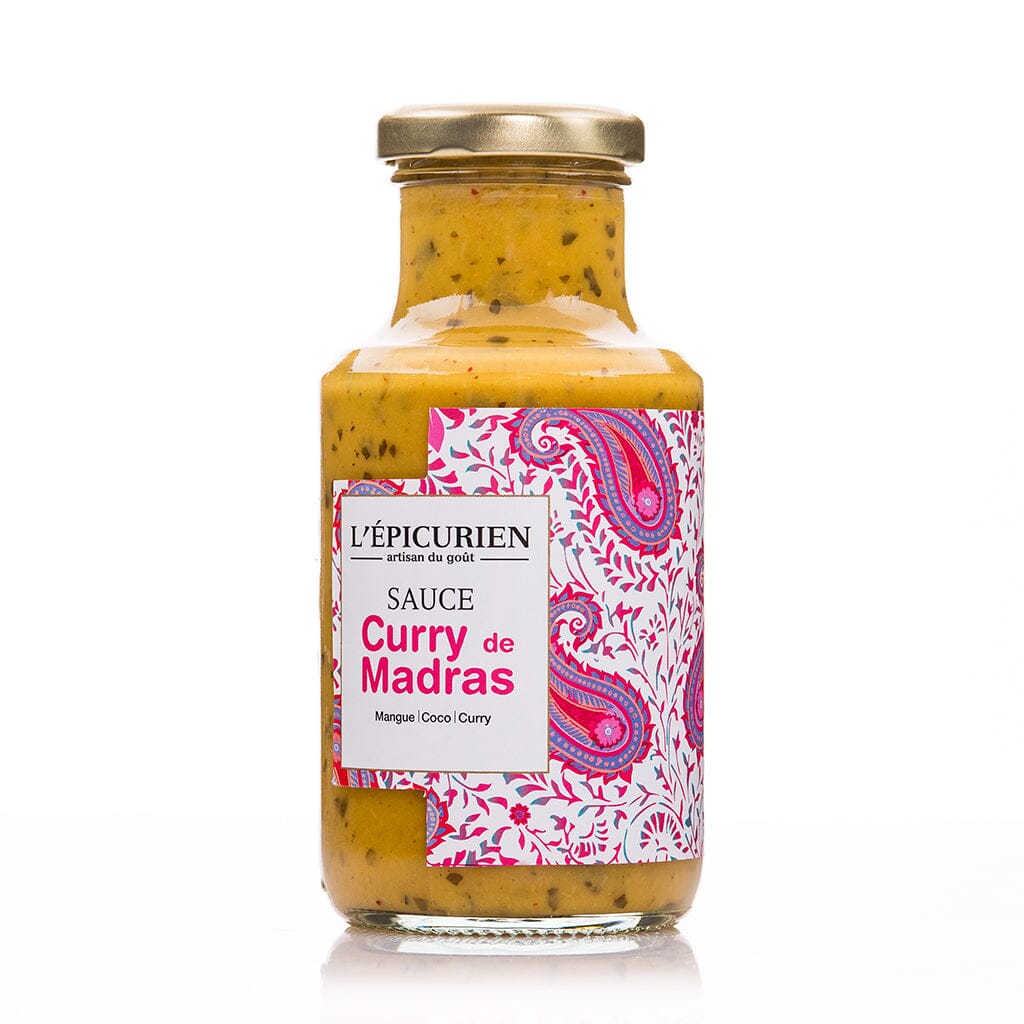 Sauce Curry de Madras - Mangue, Coco & Curry aide culinaire L'Épicurien 