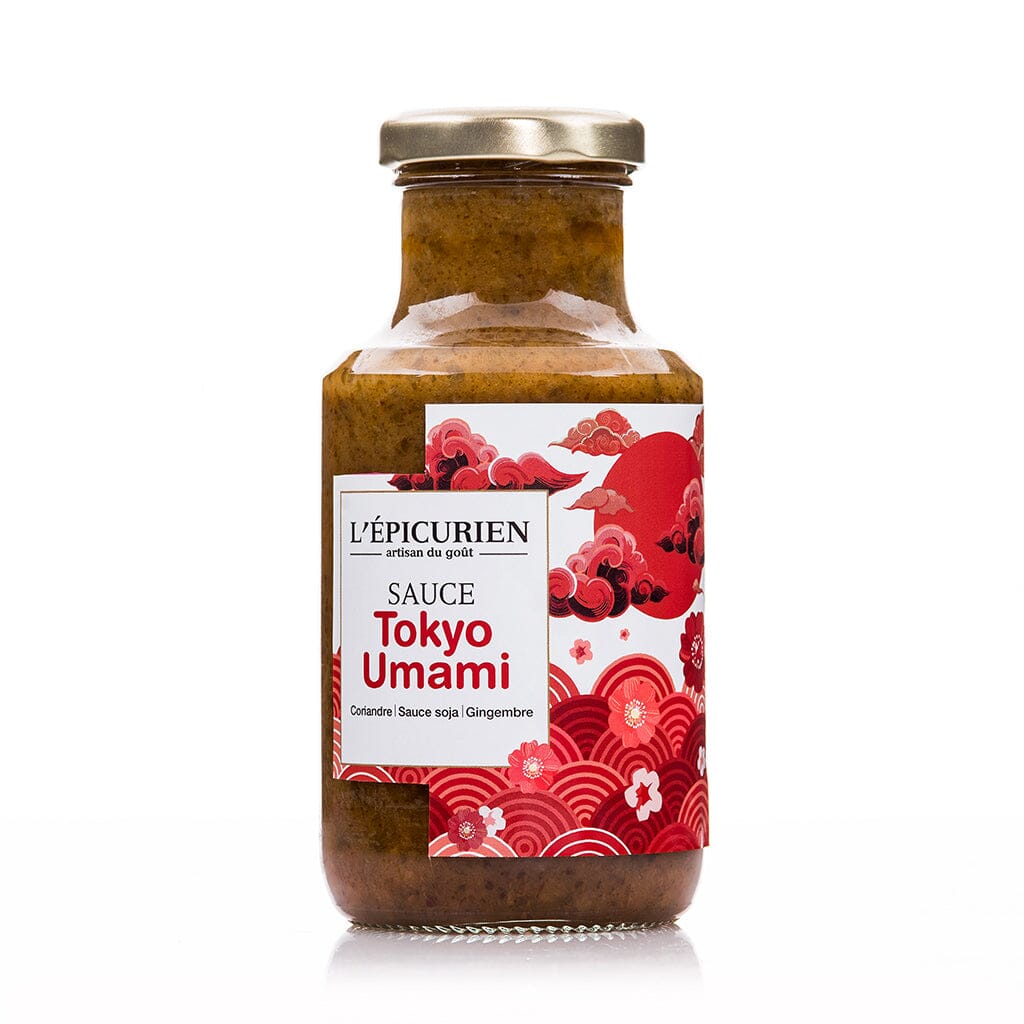 Sauce Tokyo Umami - Coriandre, Sauce Soja &amp; Gingembre aide culinaire L'Épicurien 