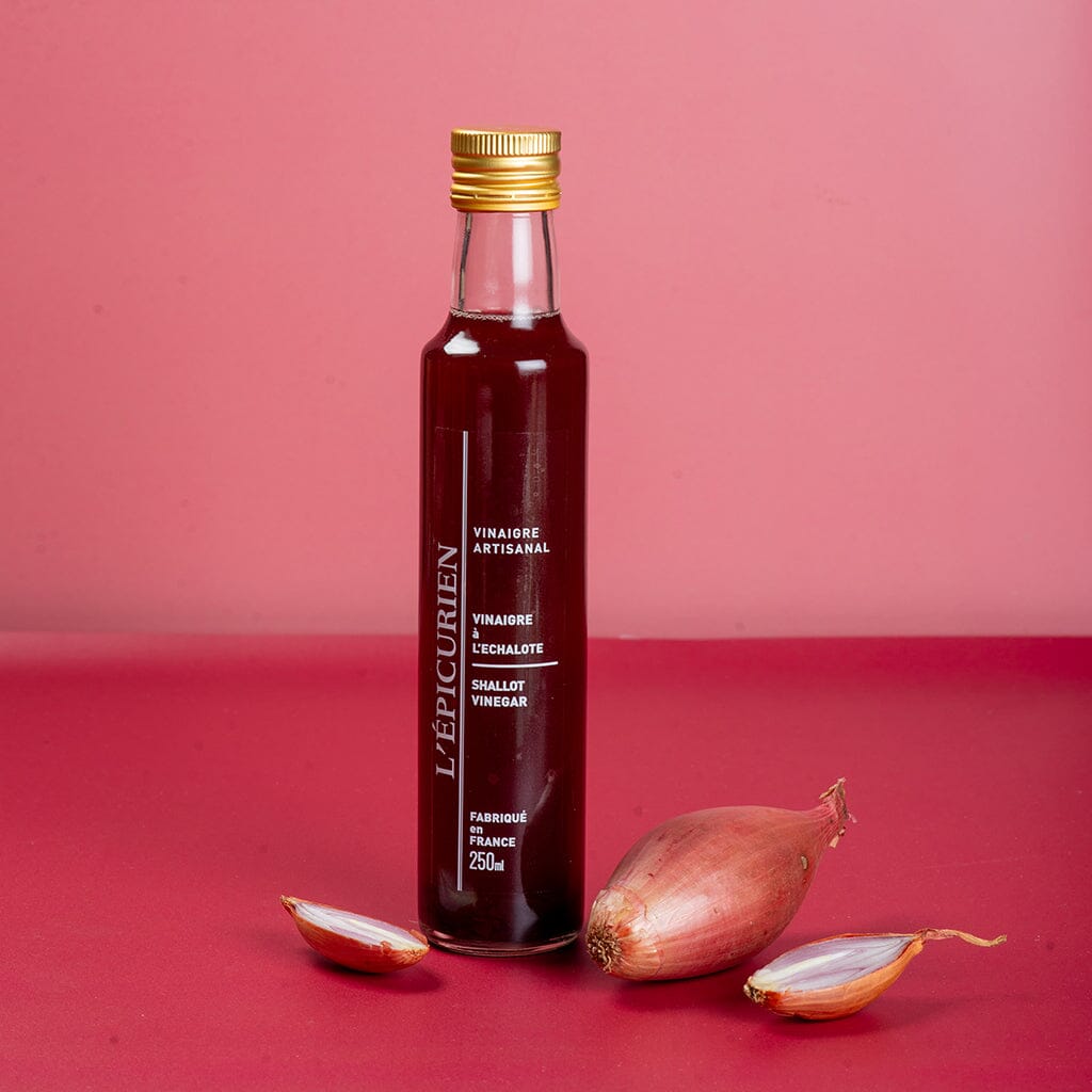 Vinaigre de Vin Rouge à l'Échalote aide culinaire L'Épicurien 