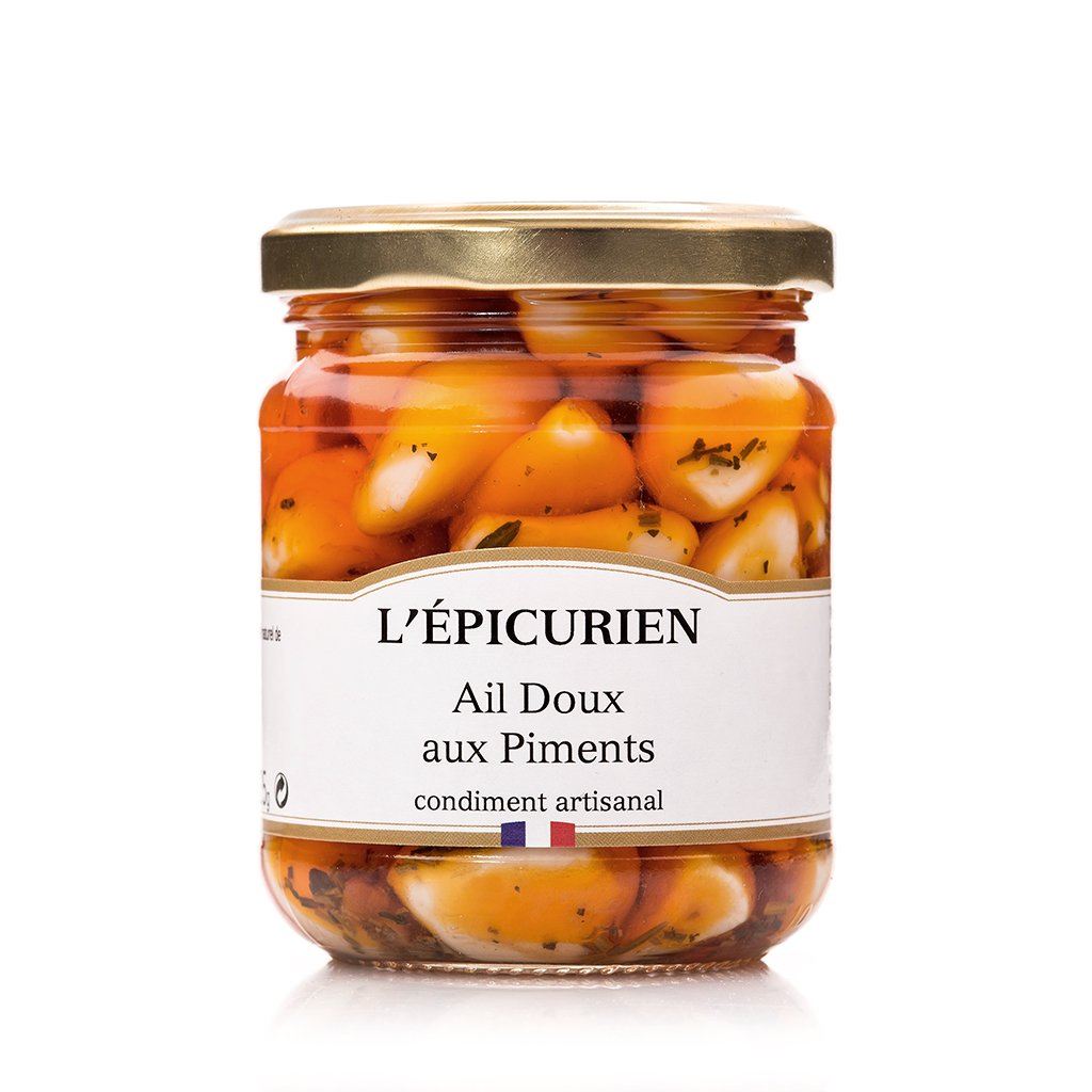 Ail Doux aux Piments condiment L'Épicurien 