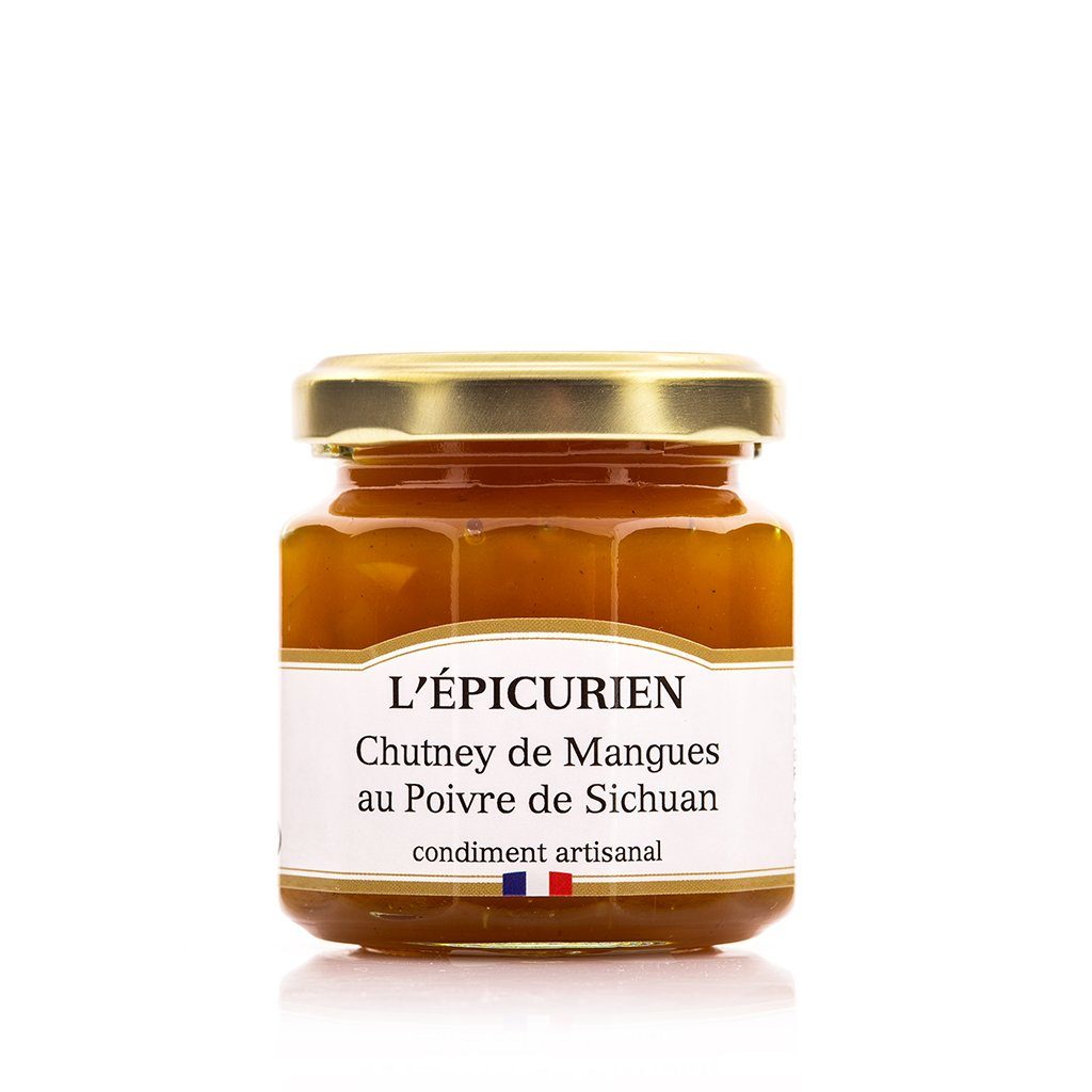 Chutney de Mangues au Poivre de Sichuan condiment L'Épicurien 