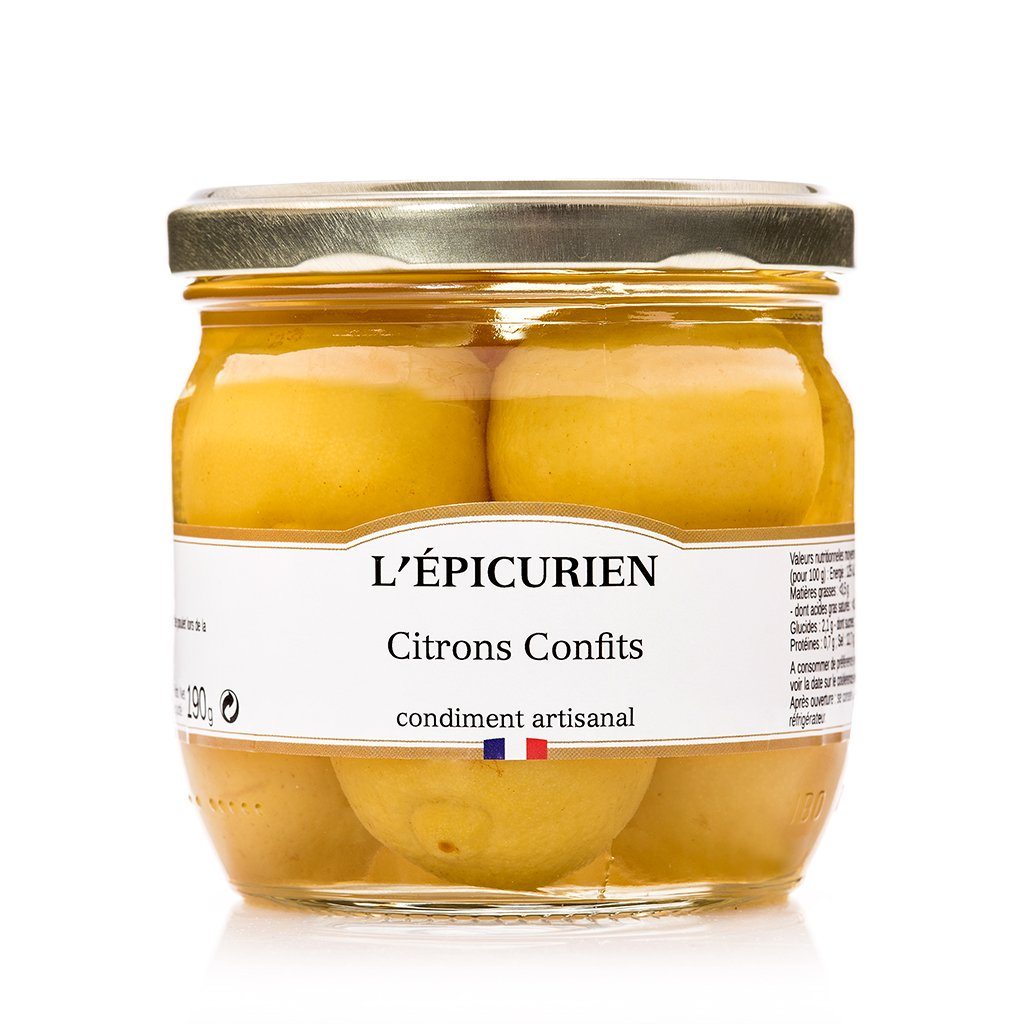 Citrons Confits condiment L'Épicurien 