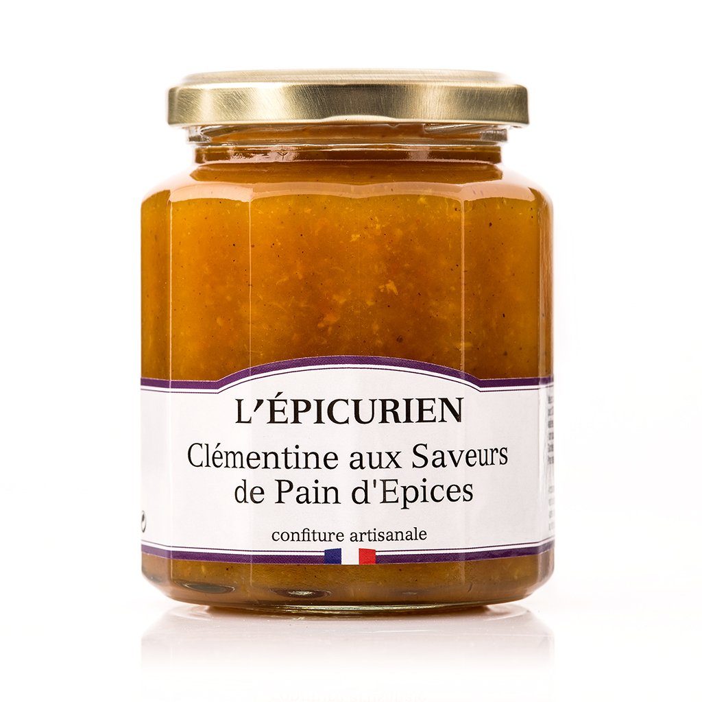 Clémentine aux Saveurs de Pain d'Epices confiture L'Épicurien 