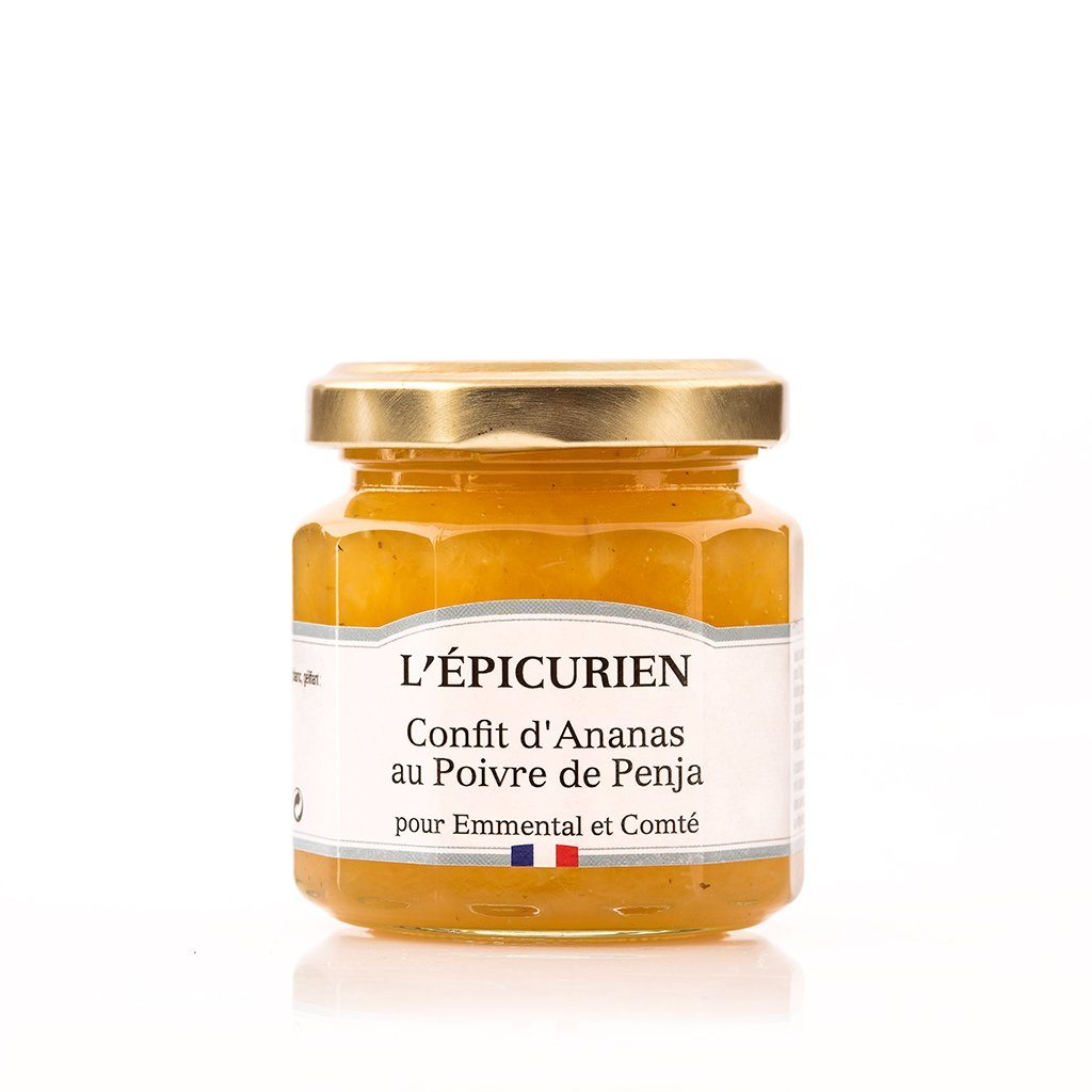 Confit d'Ananas au Poivre de Penja fromagère L'Épicurien 