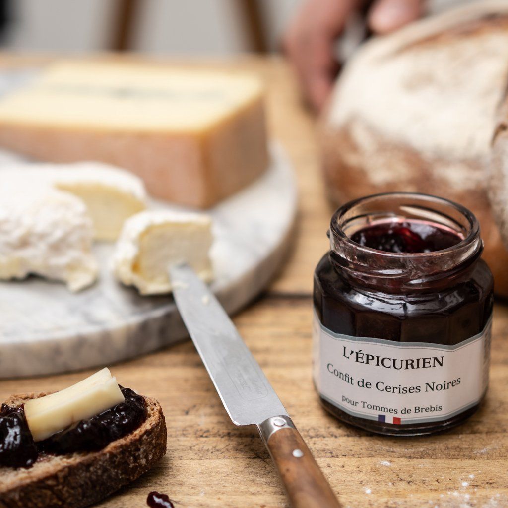 Confit de Cerises Noires fromagère L&#39;Épicurien 