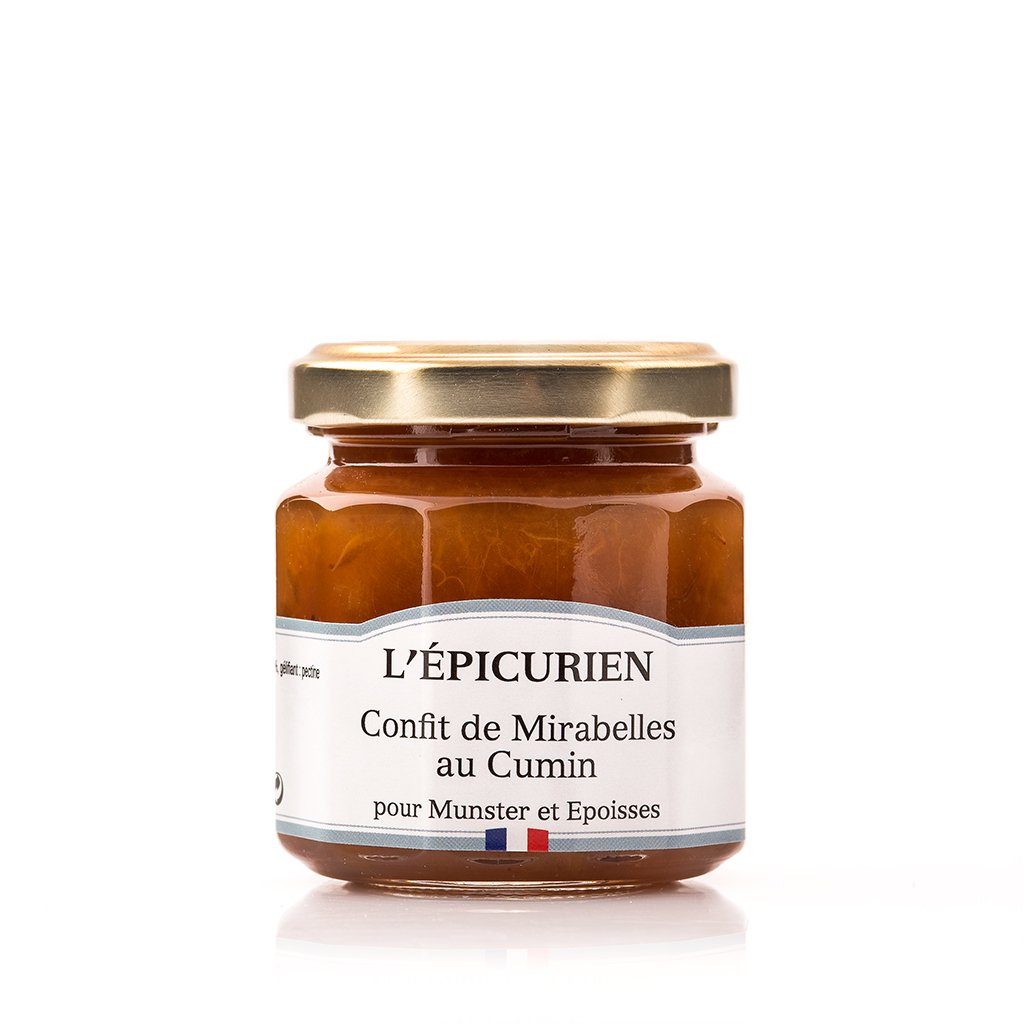 Confit de Mirabelles au Cumin fromagère L'Épicurien 