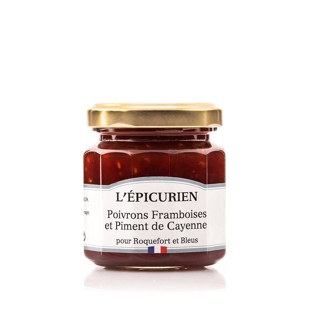 Confit de Poivrons Framboises et Piment de Cayenne fromagère L'Épicurien 