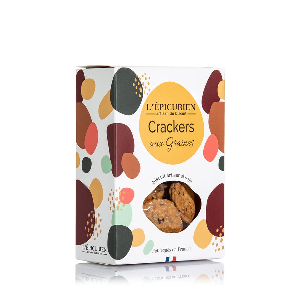 Crackers aux graines Biscuit L&#39;ÉPICURIEN 