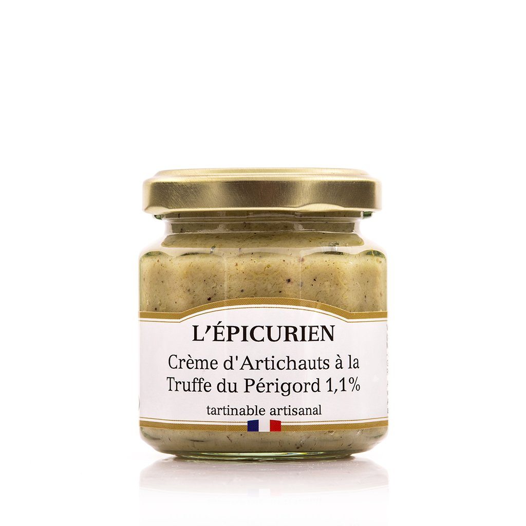 Crème d'Artichauts à la Truffe Noire du Périgord tartinable L'Épicurien 