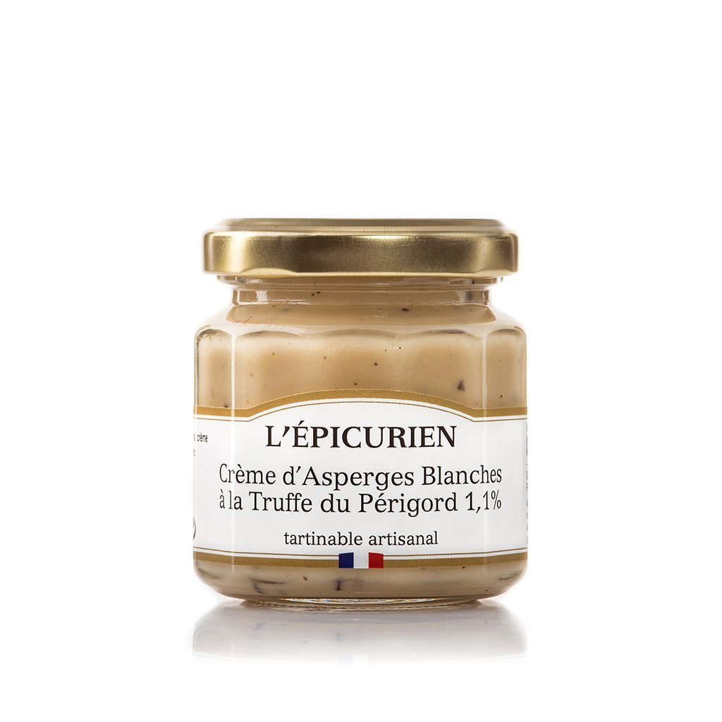 Crème d'Asperges Blanches à la Truffe Noire du Périgord 1,1% tartinable L'Épicurien 