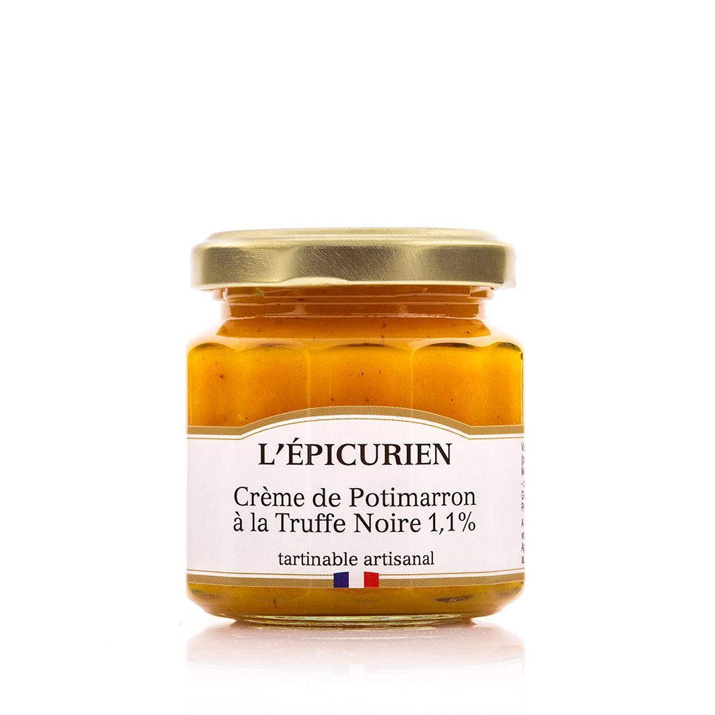 Crème de Potimarron à la Truffe Noire tartinable L'Épicurien 