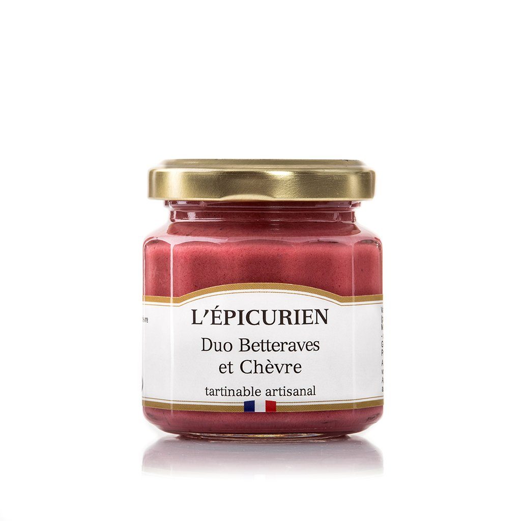 Duo Betteraves et Chèvre tartinable L'Épicurien 