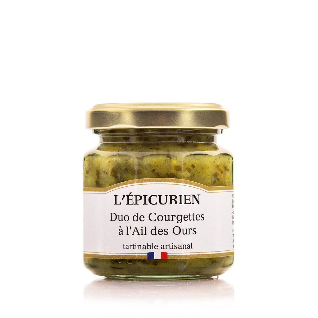 Duo de Courgettes à l&#39;Ail des Ours tartinable L&#39;Épicurien 