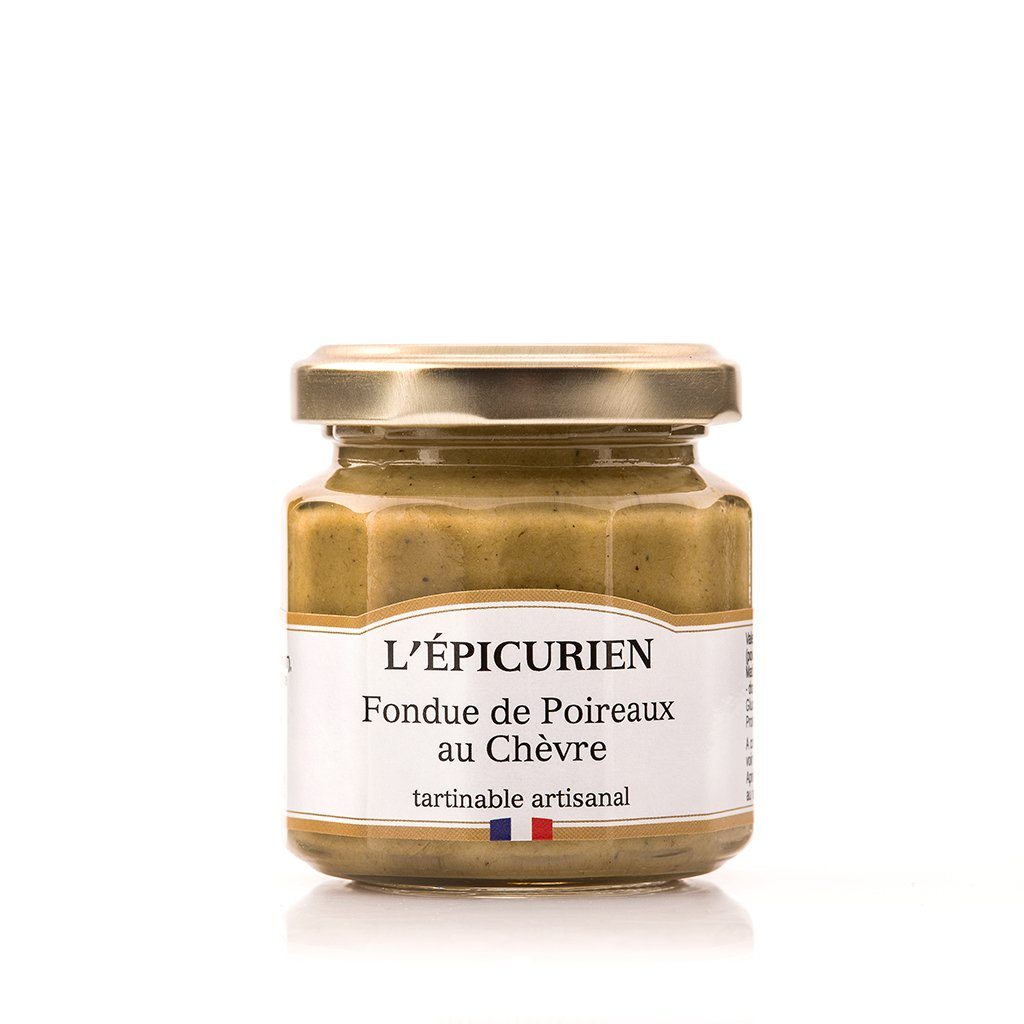 Fondue de Poireaux au Chèvre tartinable L'Épicurien 