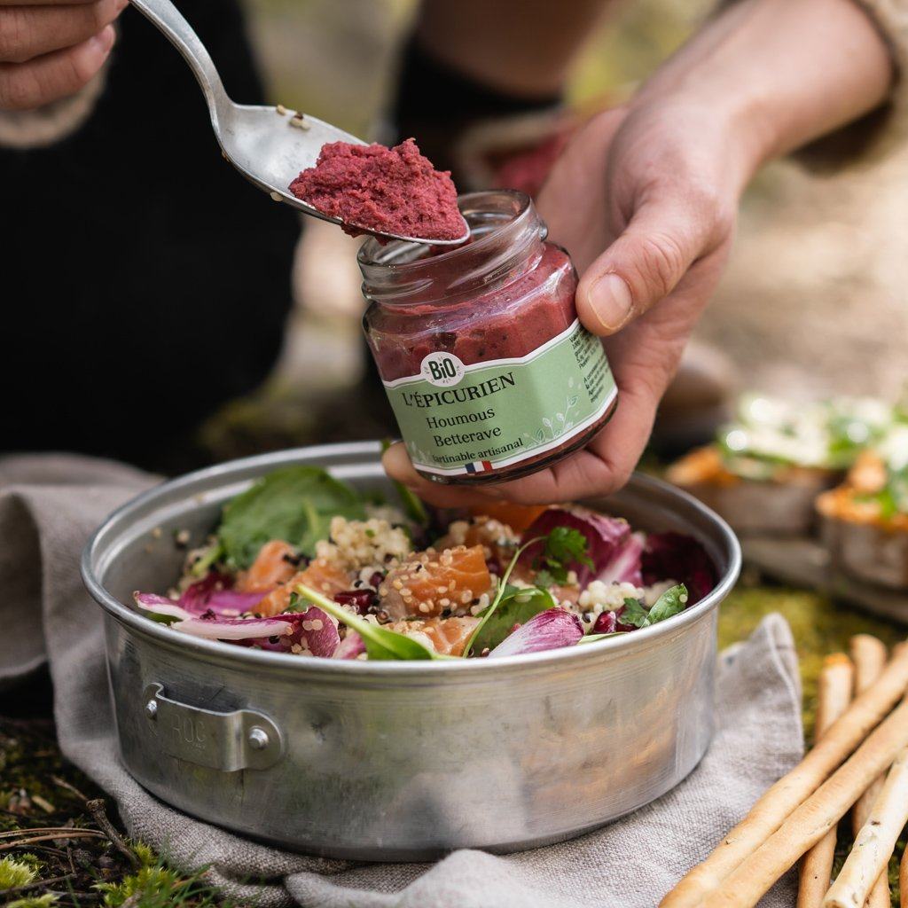 Houmous Betterave Bio tartinable bio L&#39;Épicurien 