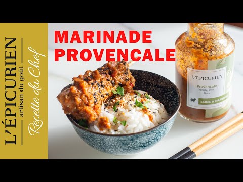 Sauce et Marinade Provençale cadeau L'Épicurien 