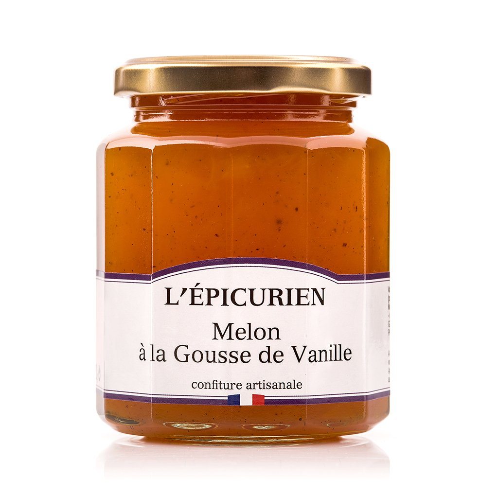 Melon à la Gousse de Vanille confiture L'Épicurien 
