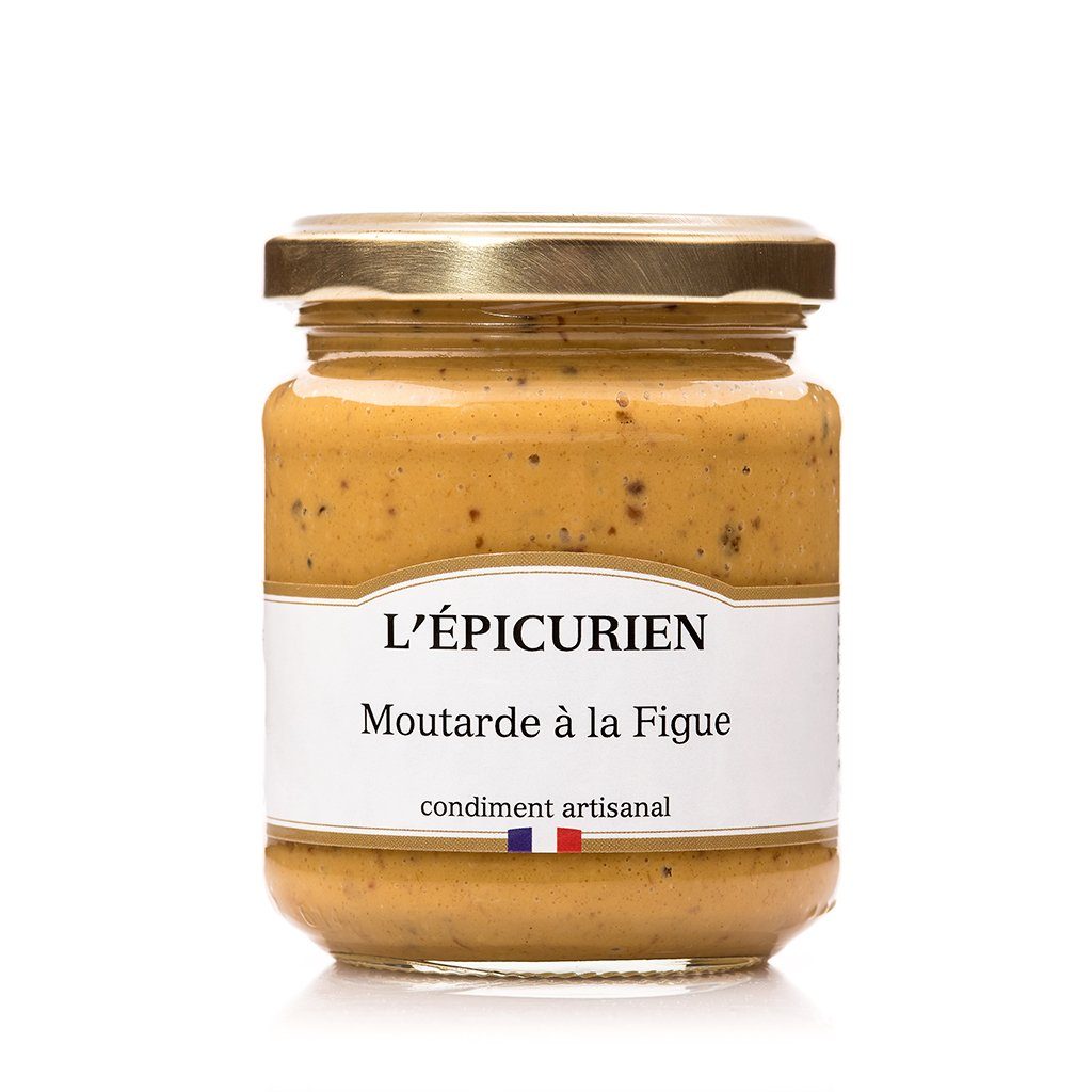 Moutarde à la Figue condiment L'Épicurien 