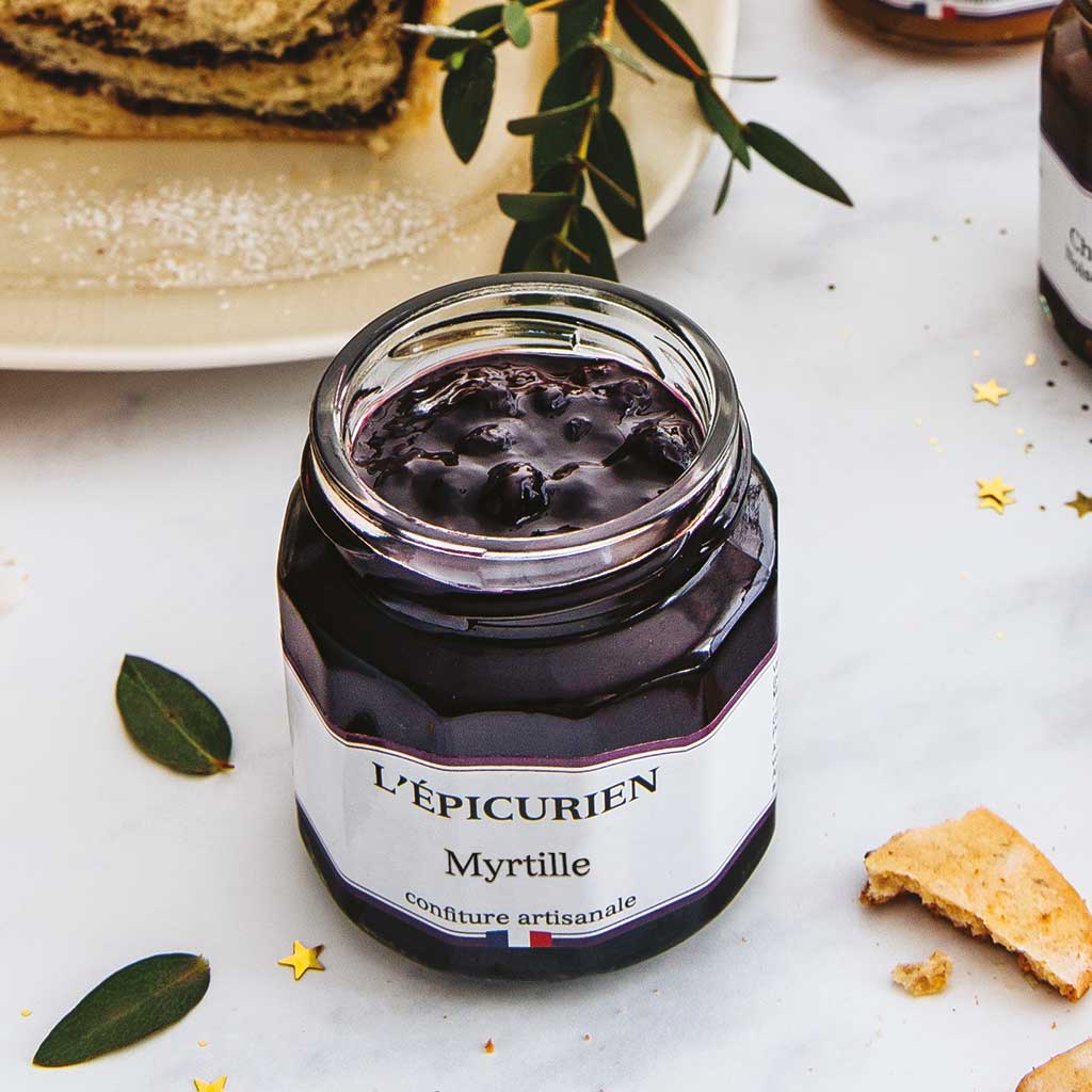 Myrtille confiture L&#39;Épicurien 