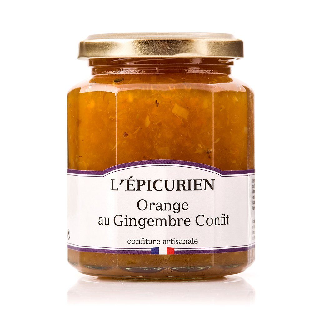Orange au Gingembre Confit confiture L'Épicurien 
